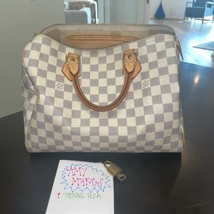 LV Speedy 30 Azur